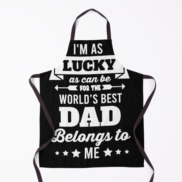 Item preview, I'm as lucky as can be, for the world's best dad belongs to me  designed and sold by Punny Business UK.