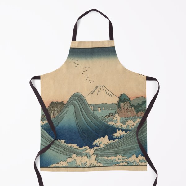 Item preview, Hiroshige's Rough Sea at Shichirigahama designed and sold by mosfunky.
