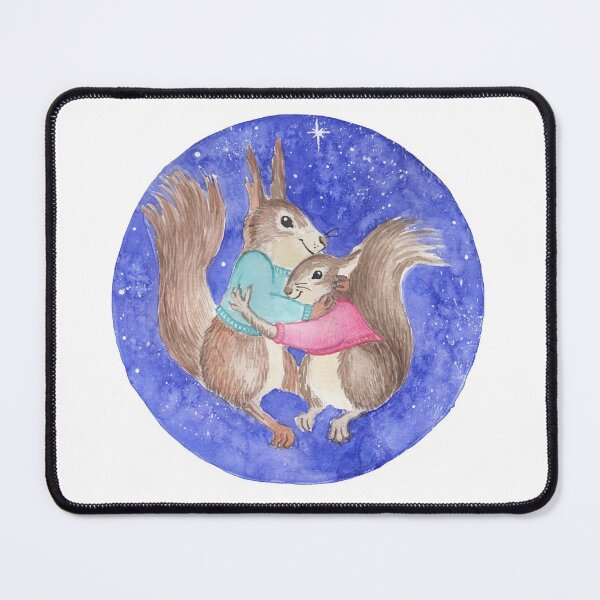 Item preview, Squirrel hug starlight designed and sold by Marianne Elvan Barfoed.