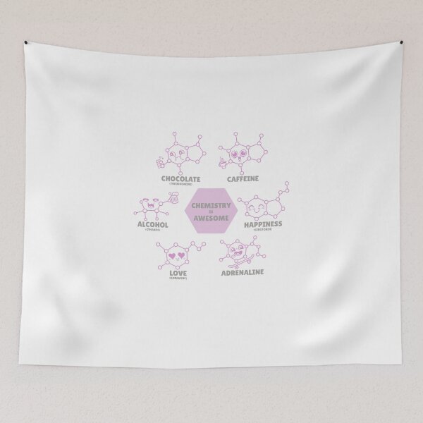 Item preview, Chemistry caffeine , adrenaline,chocolate, alcohol, love, caffeine, happiness, chemistry, science,  designed and sold by TRIBExSPACE.