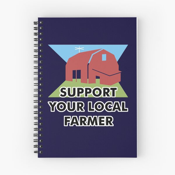 Item preview, Support Your Local Farmer designed and sold by evisionarts.