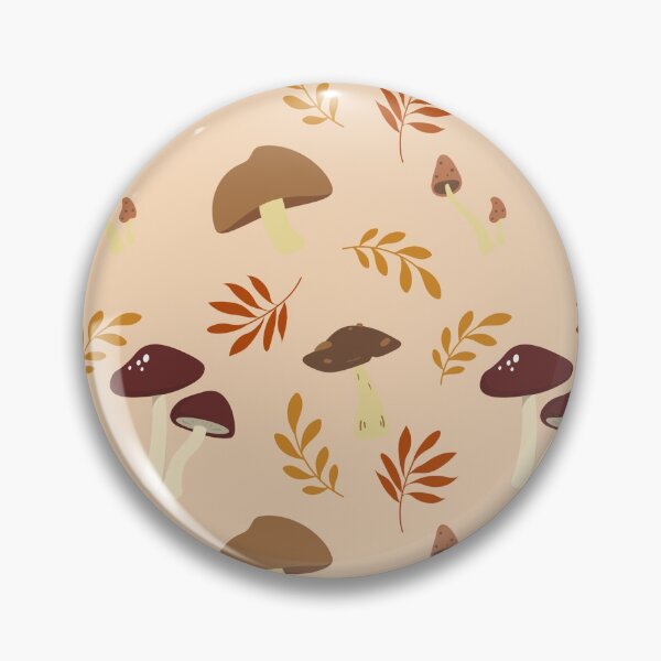Item preview, Popular Mushroom Pattern with Autumn Background designed and sold by NECHSTORE.