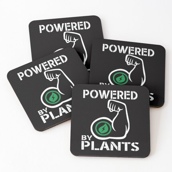 Item preview, Vegan Powered By Plants - Strong Vegan Shirt for Bodybuilders designed and sold by TrndSttr.