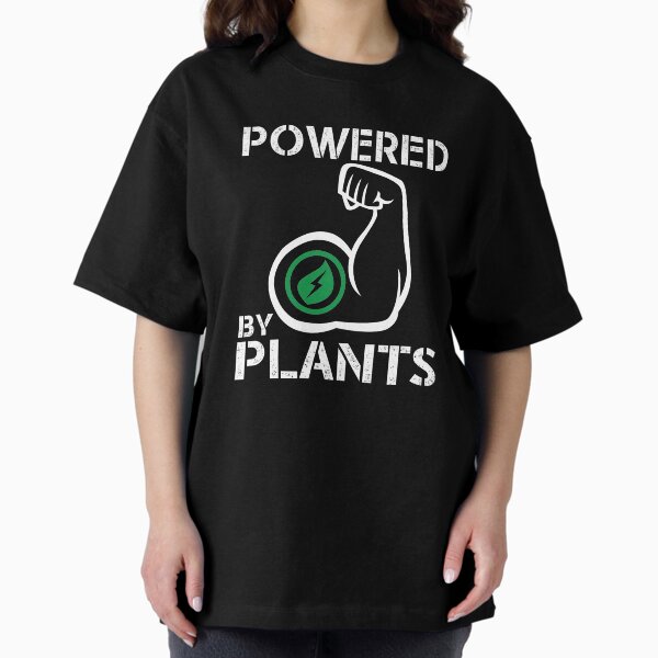 Artikel-Vorschau von Vegan Powered By Plants - Starkes veganes Shirt für Bodybuilder, designt und verkauft von TrndSttr.