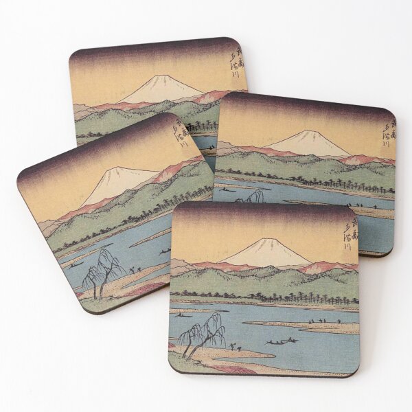 Item preview, Hiroshige's Tama River in Musashi Province designed and sold by mosfunky.