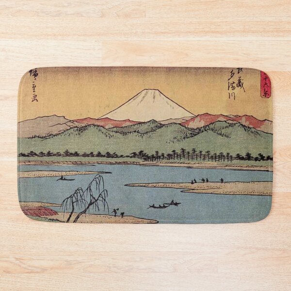 Item preview, Hiroshige's Tama River in Musashi Province designed and sold by mosfunky.