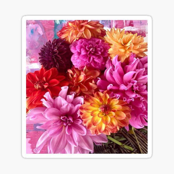 Vista previa del artículo con la obra «flores», diseñado y vendido por SophiaMrt.