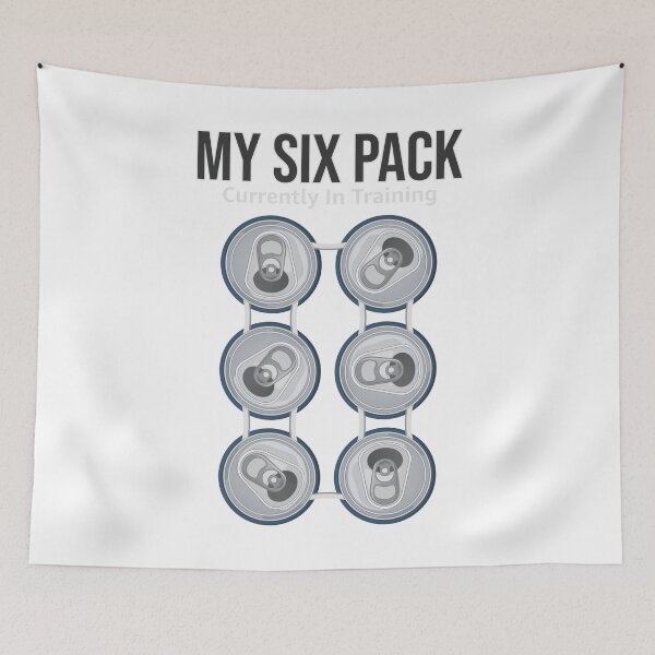 Item preview, My six pack is currently in training  designed and sold by logomolt.