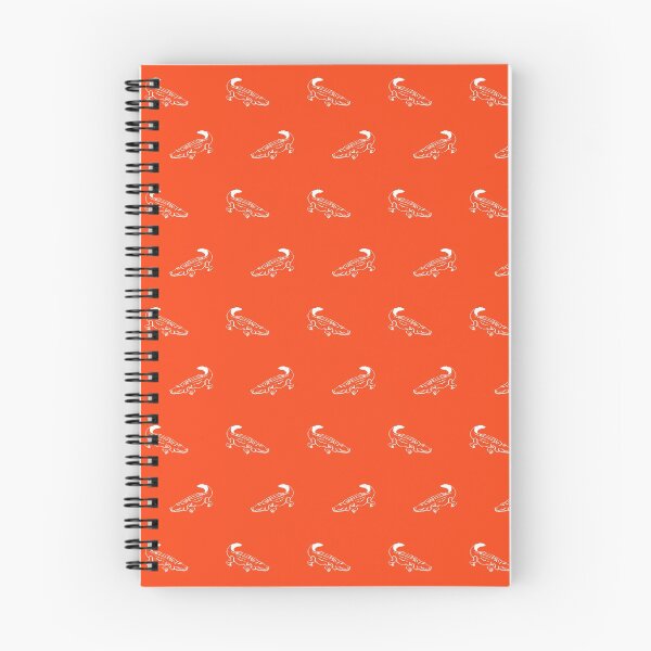 Item preview, White Gator on Orange designed and sold by HalamoDesigns.
