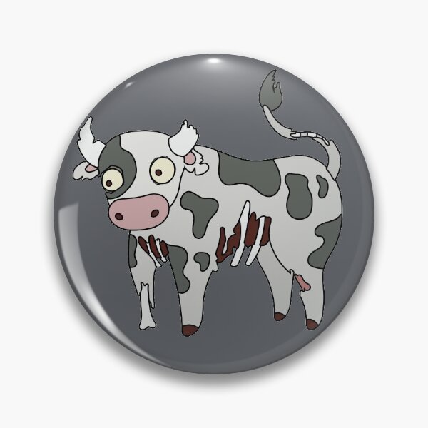 Item preview, Cute Zombie Cow // Funny Halloween Animals designed and sold by SLAG-Creative.
