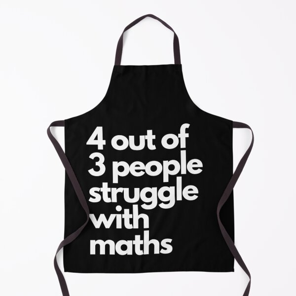 Item preview, 4 out of 3 People Struggle with Maths designed and sold by NineSevenFour.