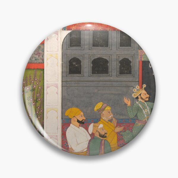 Item preview, Shispul Arguing with Rukmini's Father designed and sold by HinduArtGallery.