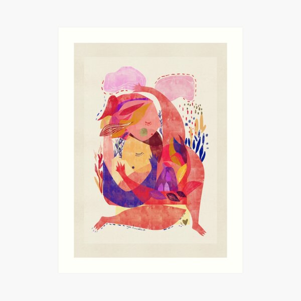 Hug Me 3 Art Print