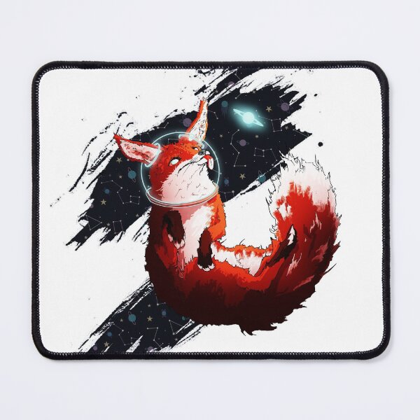 Item preview, Cute Space Fox with an astronaut helmet designed and sold by animalartium.