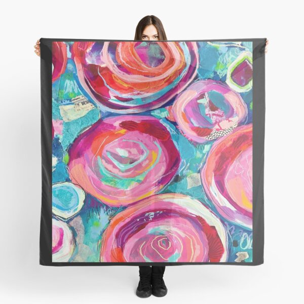 flowers Scarf