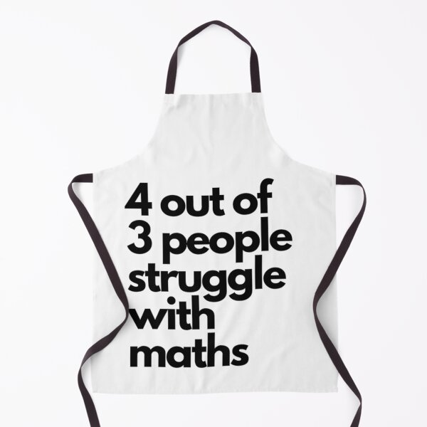 Item preview, 4 out of 3 People Struggle with Maths designed and sold by NineSevenFour.