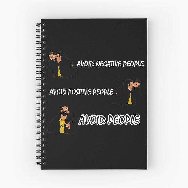 Item preview, FUNNY Avoid Negative People Meme Costume Black GIFT designed and sold by KiraSpace.