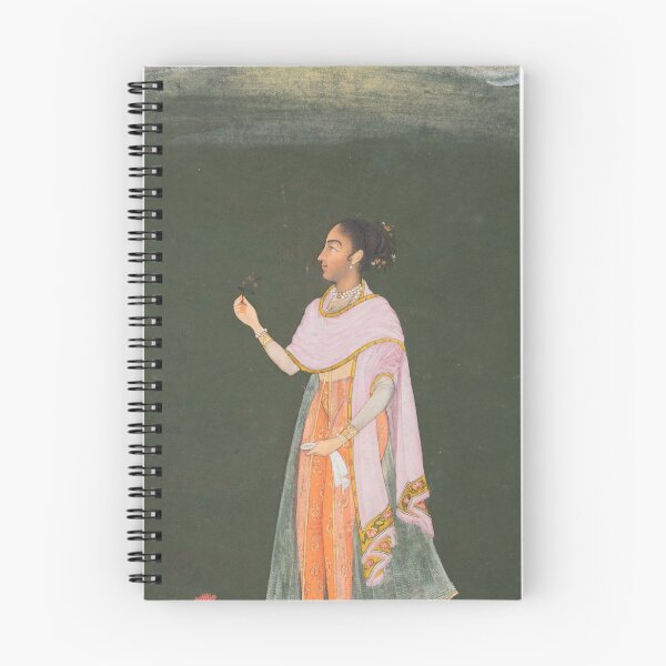 Item preview, Royal Woman Holding a Flower designed and sold by HinduArtGallery.