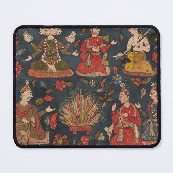 Item preview, Sacrificial Fire designed and sold by HinduArtGallery.
