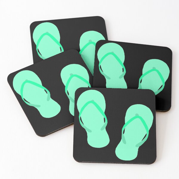 Item preview, Green sandals designed and sold by oko-designs.