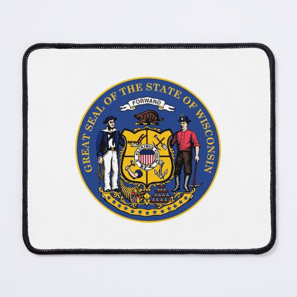 Item preview, Wisconsin State Seal designed and sold by MUZA9.