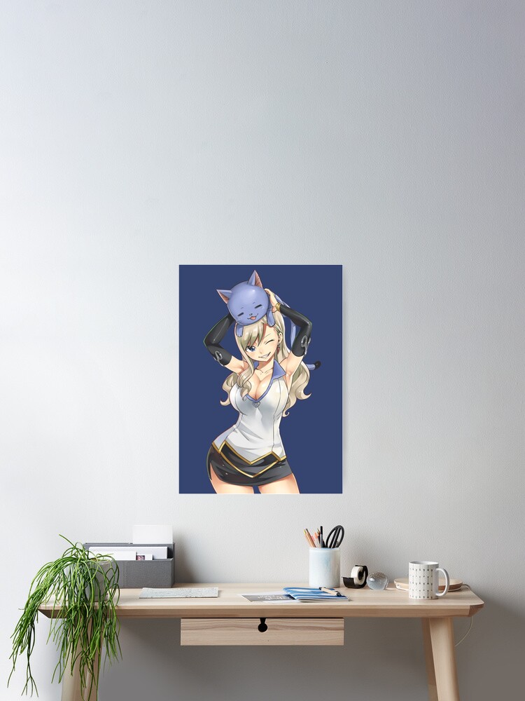 Edens Zero - Rebecca and Happy (with logo) | Art Board Print