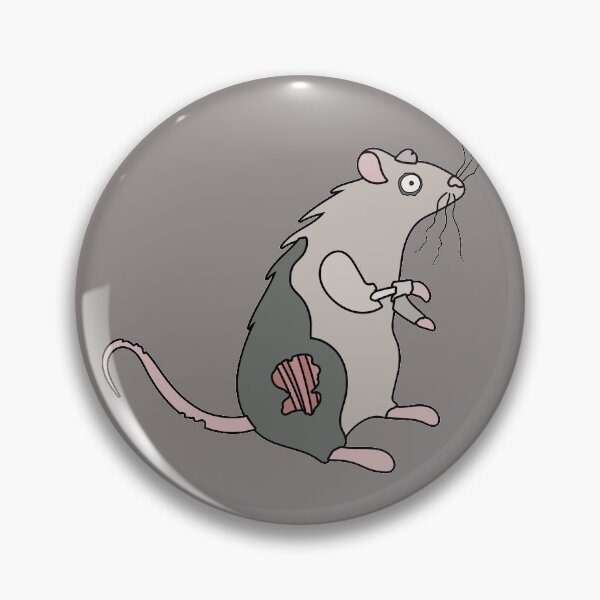 Item preview, Cute Zombie Rat // Funny Halloween Animals designed and sold by SLAG-Creative.