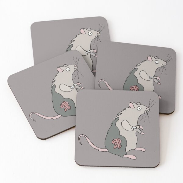 Item preview, Cute Zombie Rat // Funny Halloween Animals designed and sold by SLAG-Creative.