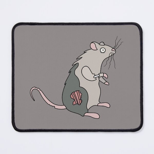 Item preview, Cute Zombie Rat // Funny Halloween Animals designed and sold by SLAG-Creative.