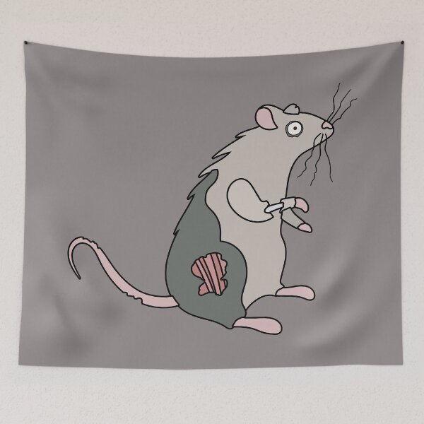 Item preview, Cute Zombie Rat // Funny Halloween Animals designed and sold by SLAG-Creative.