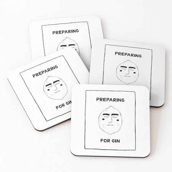 Item preview, PREPARING FOR GIN designed and sold by plakativ.