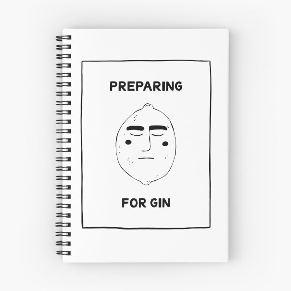 Item preview, PREPARING FOR GIN designed and sold by plakativ.