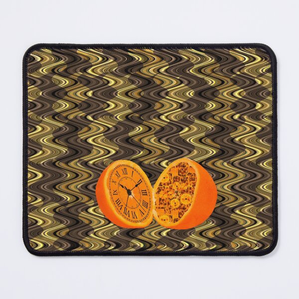 Item preview, Clocks N Oranges Pattern designed and sold by LRGraphics.