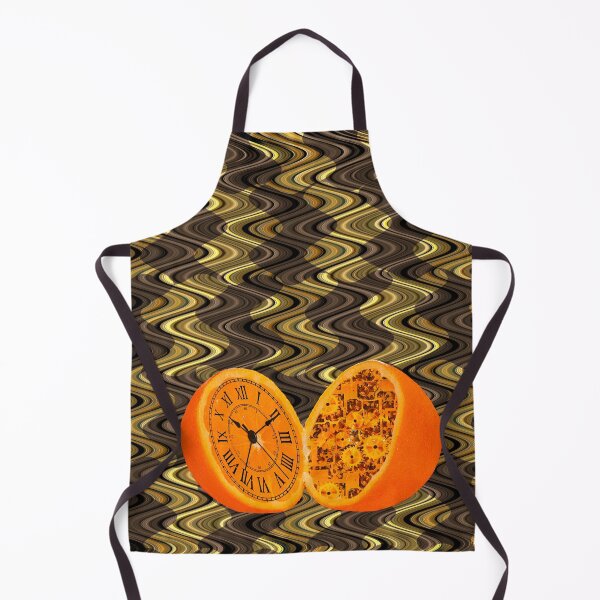Item preview, Clocks N Oranges Pattern designed and sold by LRGraphics.