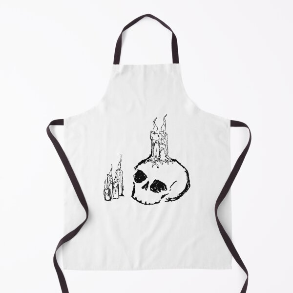 Item preview, Simple skull with candles designed and sold by D-Storm-.