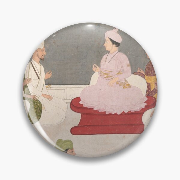 Item preview, Raja Sansar Chand of Kangra and Courtiers designed and sold by HinduArtGallery.