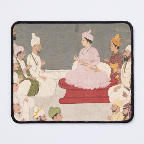 Item preview, Raja Sansar Chand of Kangra and Courtiers designed and sold by HinduArtGallery.
