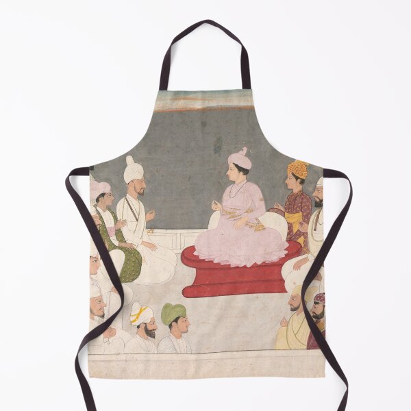 Item preview, Raja Sansar Chand of Kangra and Courtiers designed and sold by HinduArtGallery.