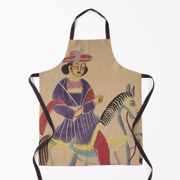 Item preview, Raja Riding a Horse designed and sold by HinduArtGallery.