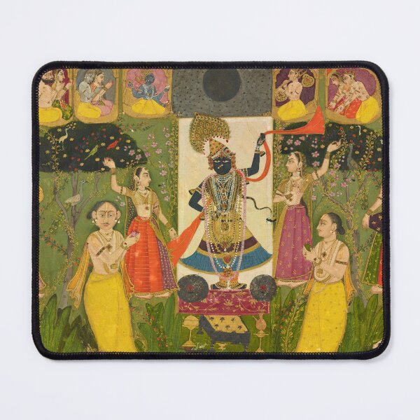 Item preview, Worship of Shri Nathji designed and sold by HinduArtGallery.