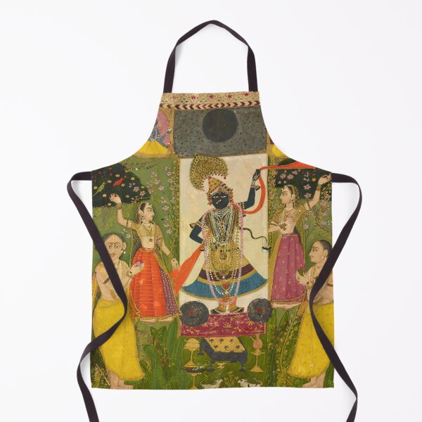 Item preview, Worship of Shri Nathji designed and sold by HinduArtGallery.