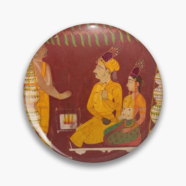 Item preview, Wedding Ceremony with Brahma in Attendance designed and sold by HinduArtGallery.