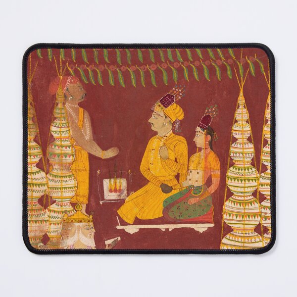 Item preview, Wedding Ceremony with Brahma in Attendance designed and sold by HinduArtGallery.