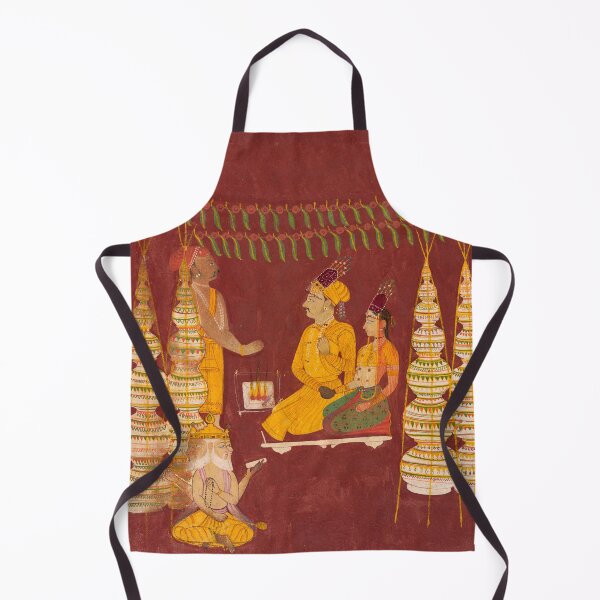 Item preview, Wedding Ceremony with Brahma in Attendance designed and sold by HinduArtGallery.