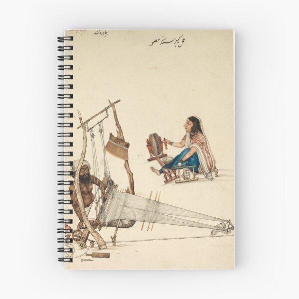 Item preview, Weaving and Spinning - 1860 designed and sold by HinduArtGallery.
