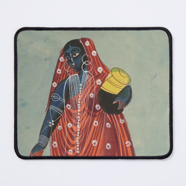 Item preview, Vishnu in Female Form of Mohini Carrying Amrita for the Gods designed and sold by HinduArtGallery.