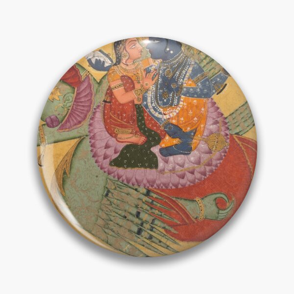 Item preview, Vishnu and Lakshmi on Garuda designed and sold by HinduArtGallery.