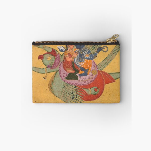 Item preview, Vishnu and Lakshmi on Garuda designed and sold by HinduArtGallery.