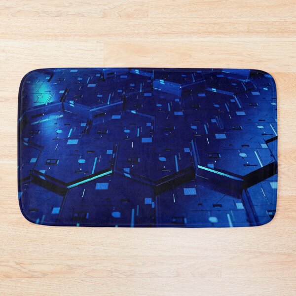 Item preview, Futuristic Blue Metallic Tech designed and sold by UPSTORE-RB.
