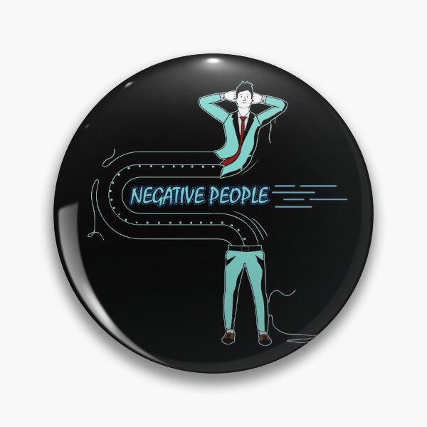 Item preview, FUNNY Avoid Negative People Meme Costume Black GIFT designed and sold by KiraSpace.